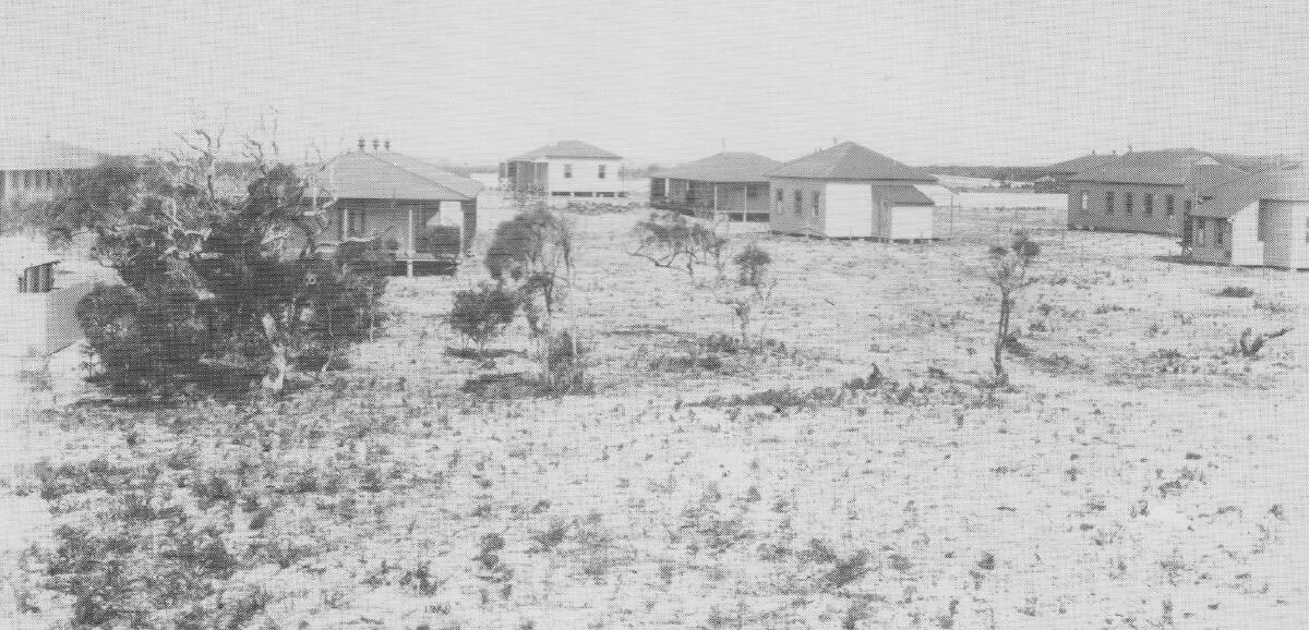 Isolated:This unique picture shows North Stocktons quarantine station in 1908. Picture: Snowball Collection