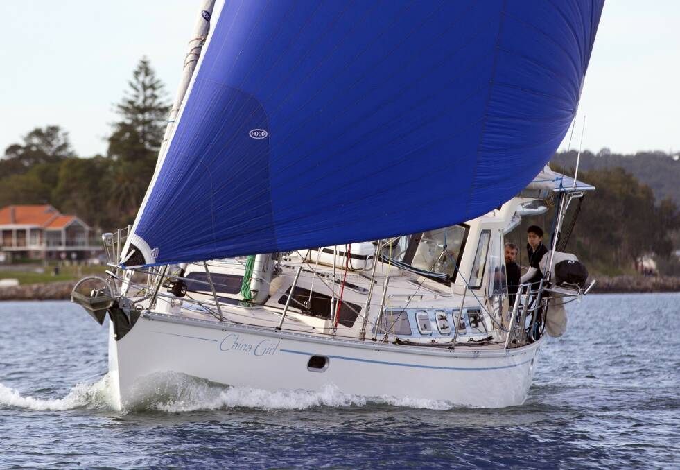 Bluewater 420: Built in Cardiff, it is the only fully Australian yacht being displayed at the Sydney International Boat Show.