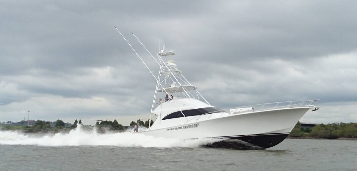 BEEFED UP BOAT: Aura is a fully custom sport fisher created by Norman R Wright & Sons for an avid angler.