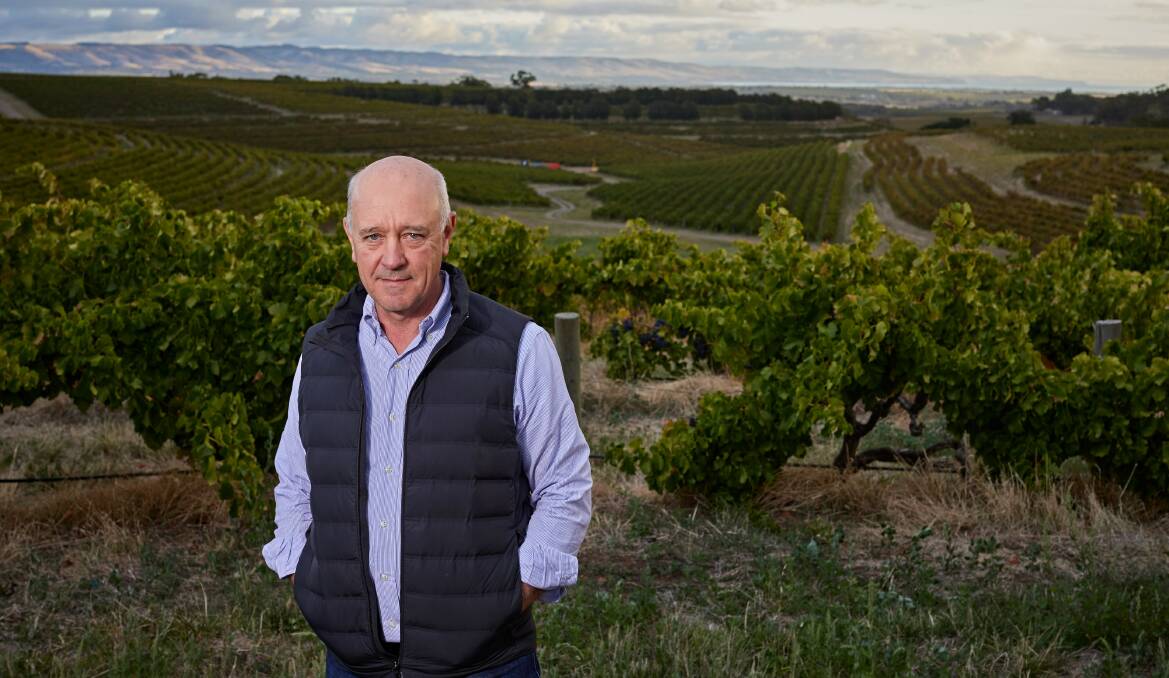 STRONG DIRECTION: One of the world's most experienced wine professionals, Hardy's head winemaker Nigel Sneyd.