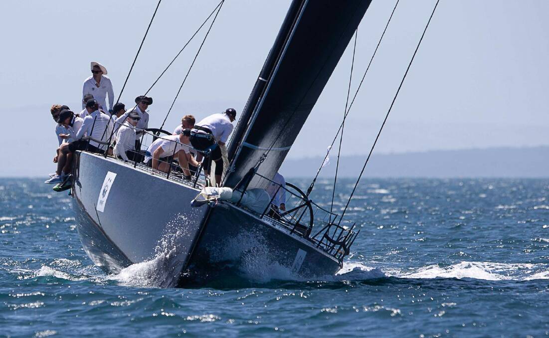 ON THE RUN: David Griffith's Whisper competing during Port Lincoln Race Week in 2020. 