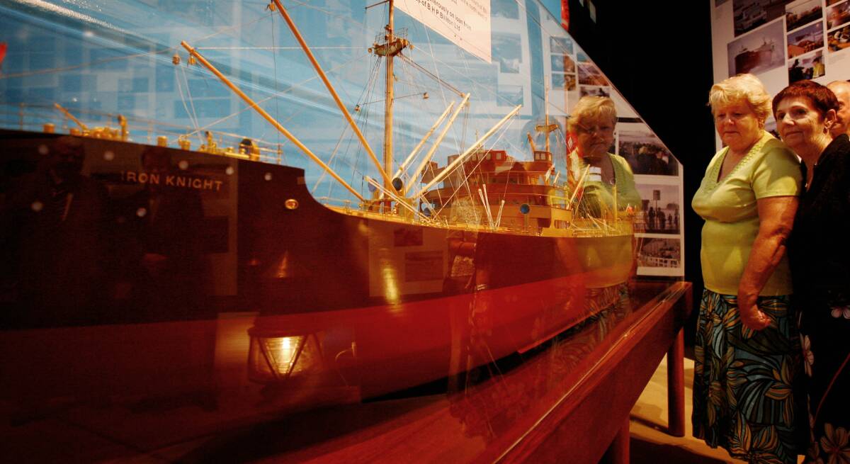 OUT OF SIGHT: The Newcastle Maritime Museum collection has been in storage since May last year. 