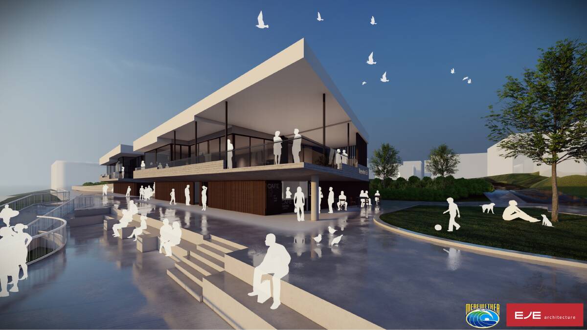 Merewether Surf Life Saving Club's plans for a new clubhouse.