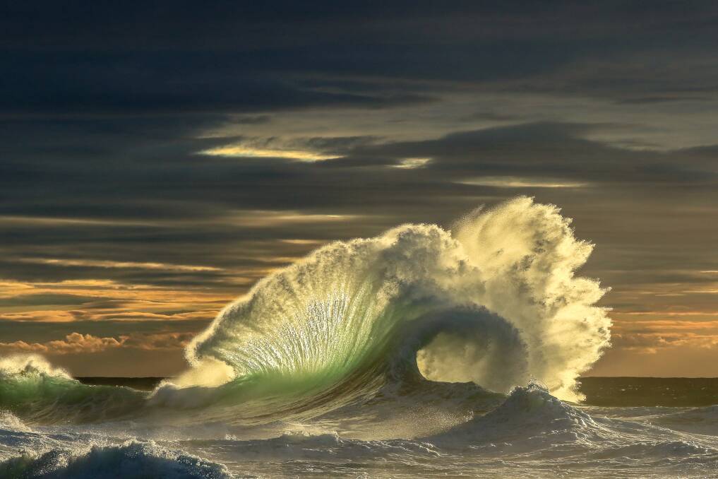 BIG FAN: Scott Harrison's The Reward, a finalist in the Nikon Surf Photo of the Year awards.