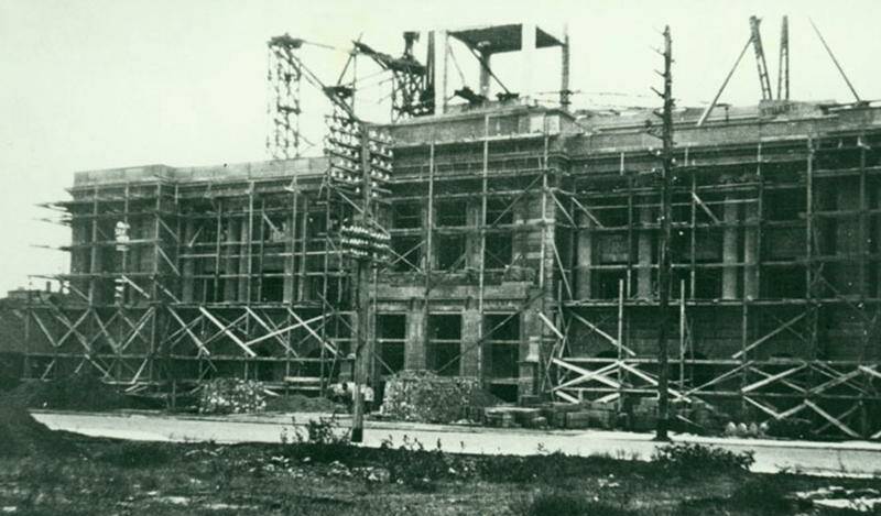 City Hall under construction on June 2, 1929. Picture courtesy of Newcastle Region Library