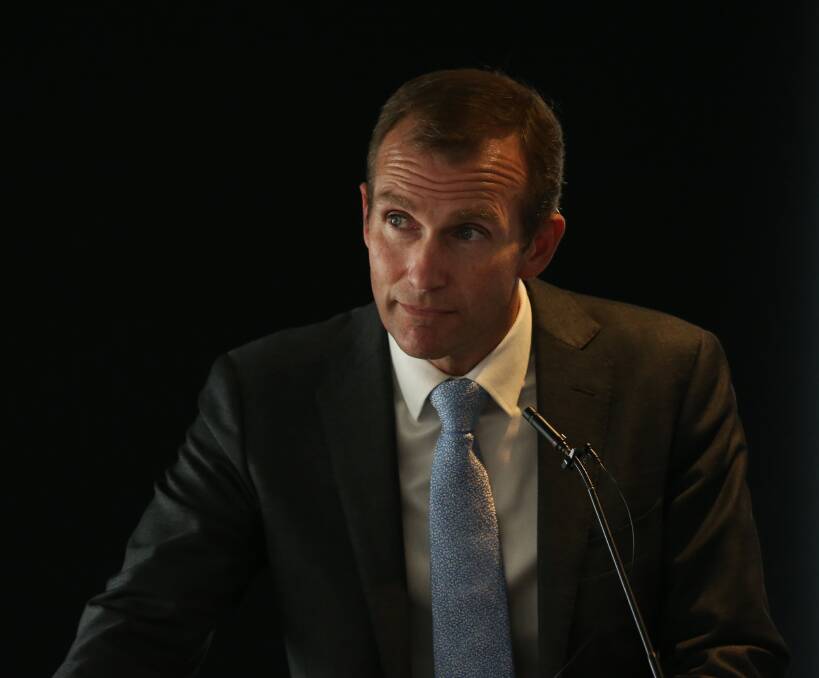 SUCCESS STORY: Rob Stokes told Hunter leaders on Wednesday that their region was transitioning successfully from mining and heavy industry.