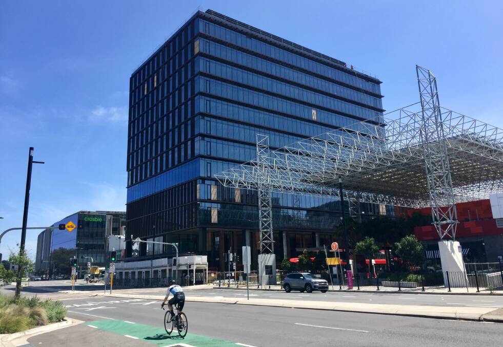 WORK SPACE: DOMA Group's Store office building in Stewart Avenue, the largest in Newcastle, is due to open this year.