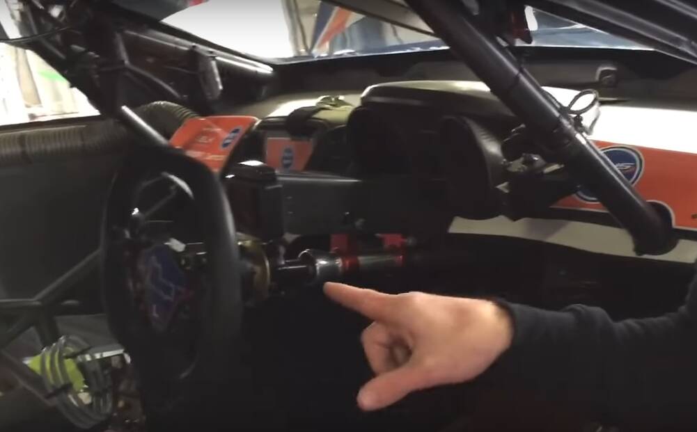 What does this button do? Look inside a V8 Supercar