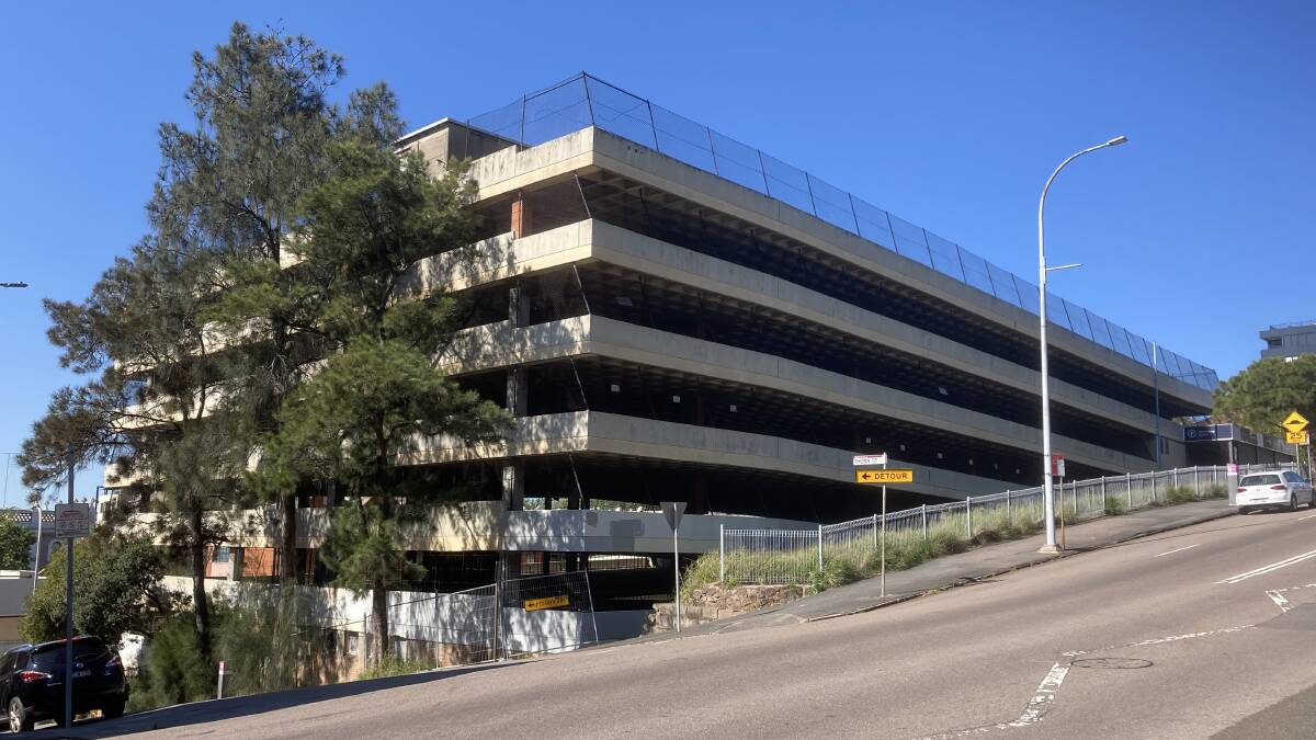 The Mall Car Park in King Street will be demolished over the next four months.