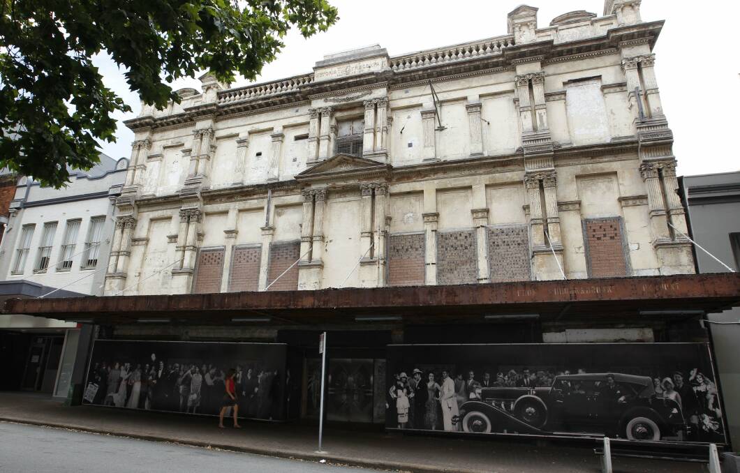 TIDY SUM: The owners of the Victoria Theatre in Perkins Street received $121,000 under the port contribution fund to restore the building's weathered facade. 