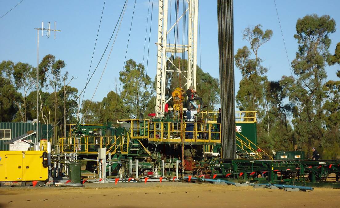 APPROVED: A coal seam gas well in the Pilliga forest. Santos has won conditional approval to sink 850 wells in the area to extract gas from 1200 metres below the surface. Picture: Lock the Gate Alliance