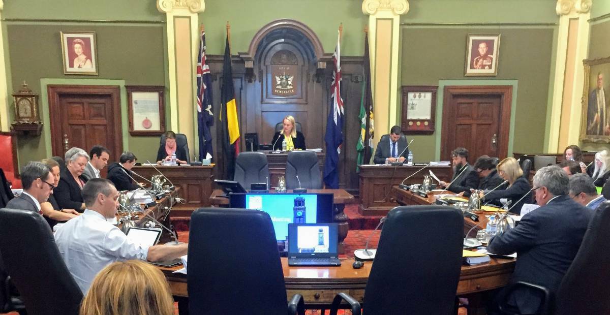 SEAT OF POWER: Newcastle councillors will meet in the City Hall chamber until June.