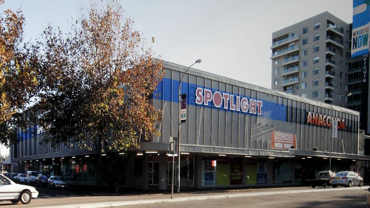 The Spotlight and Anaconda stores in Hunter Street. 