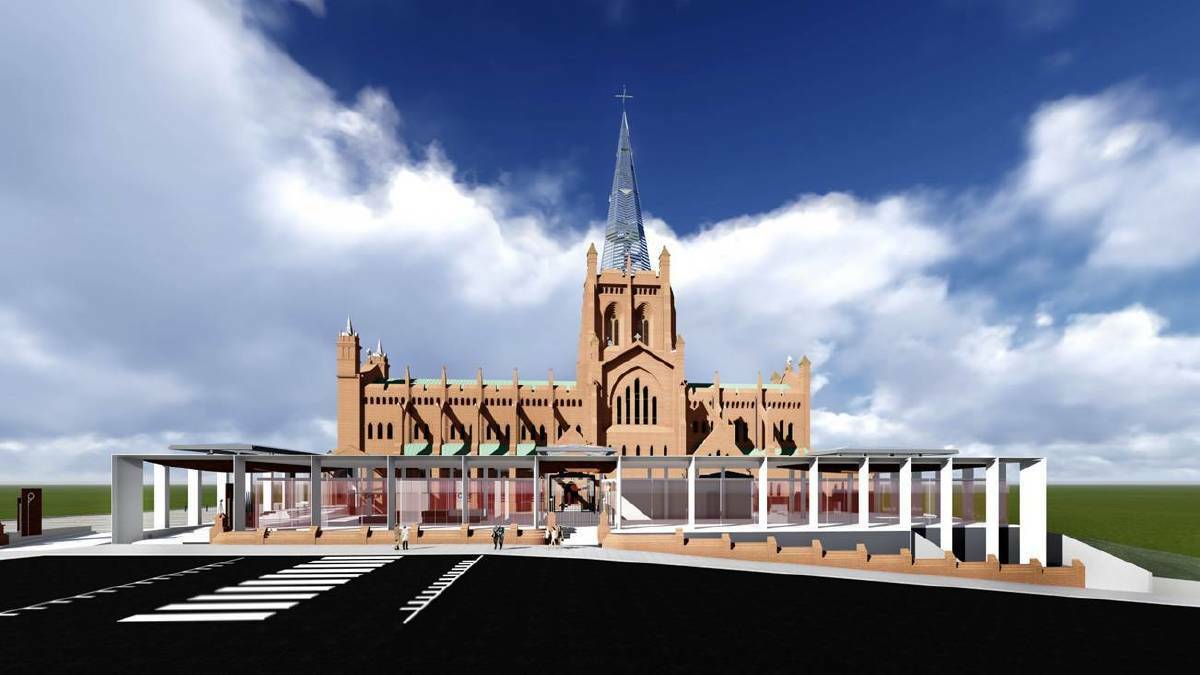 WITHDRAWN: The diocese's 2015 plan for the cathedral.