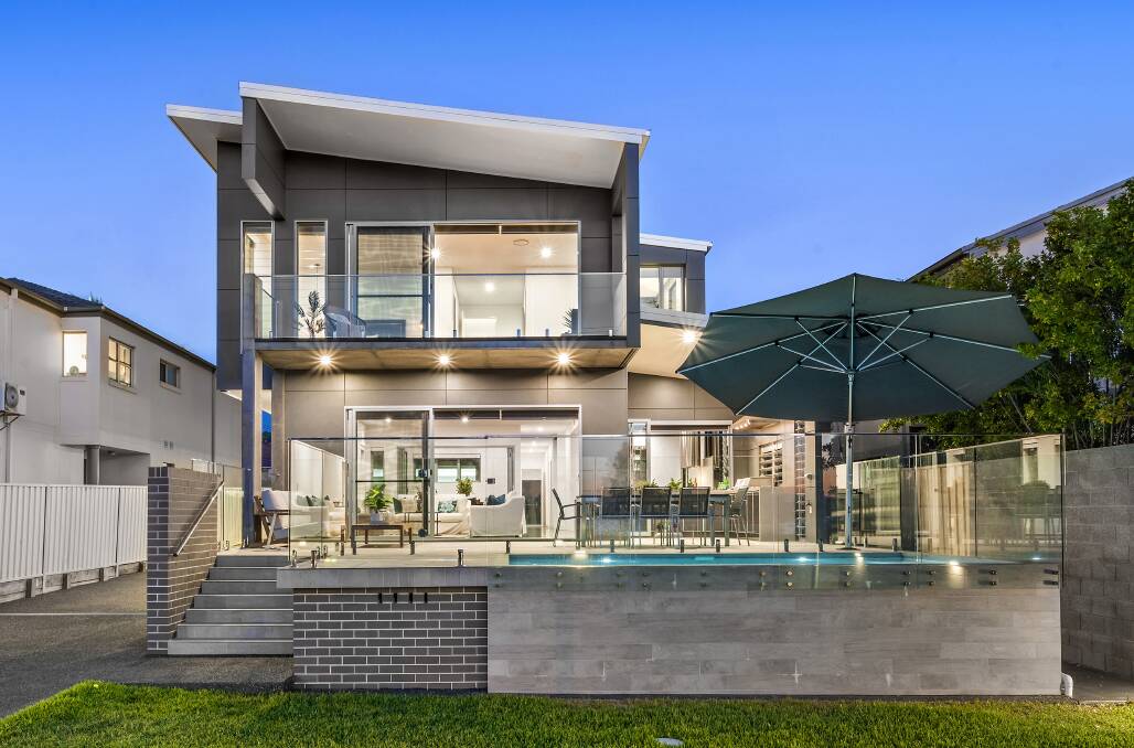 SOLD: This house in The Esplanade, Warners Bay, sold for $2.15 million in November. Houses in the top price bracket fell harder in the slump but are rebounding faster.
