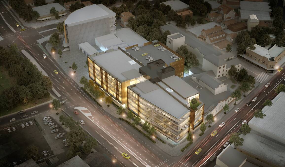 The council will occupy about half of the new office building in Stewart Avenue.