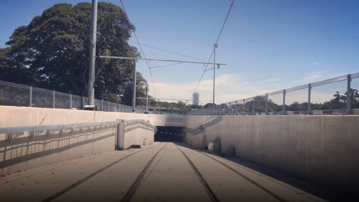 HOLEY GRAIL: The Moore Park cut-and-cover tunnel is nine metres deep.