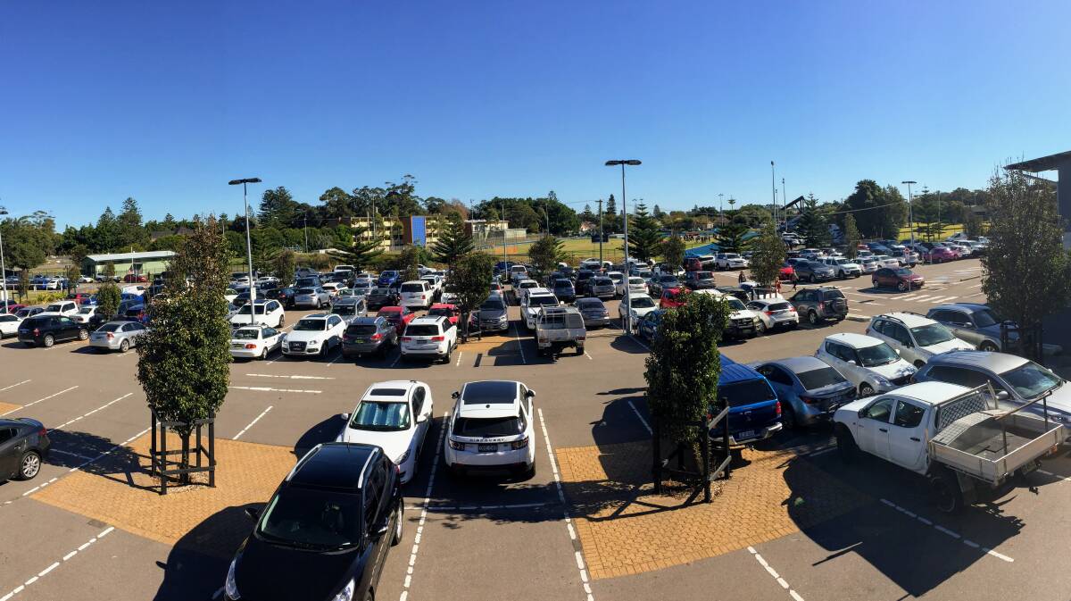 FILLING UP: Cars parked in Newcastle City Council’s car park at No.2 Sportsground. The council has announced changes to parking fees from January 1.  