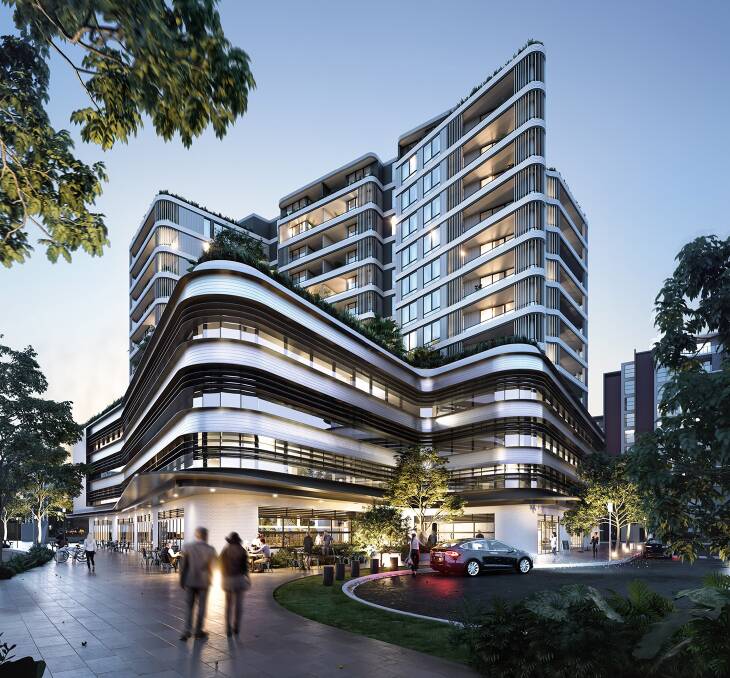 APPROVED: An artist's impression of the Bowline unit development on Hannell Street. The project has won planning approval and will hit the market in July.