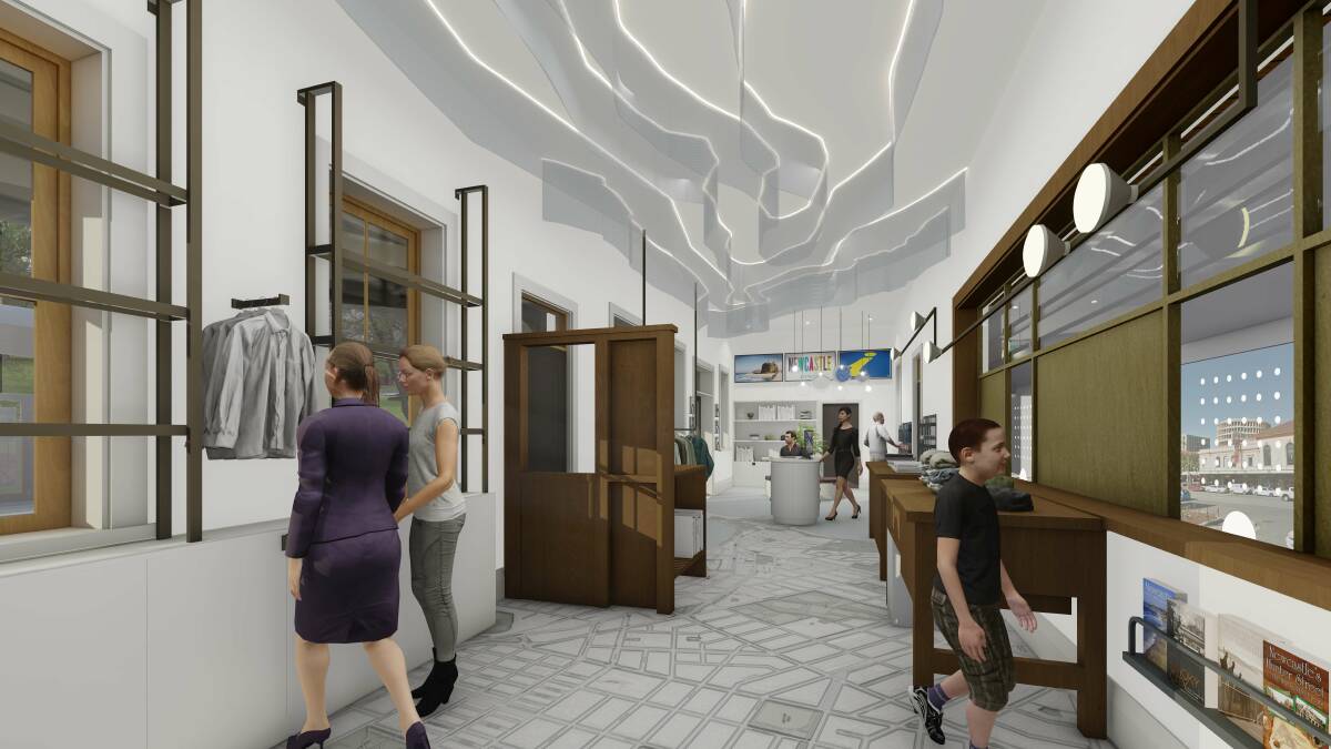 VISIBILITY: An artist's impression of what the visitor information centre will look like. 