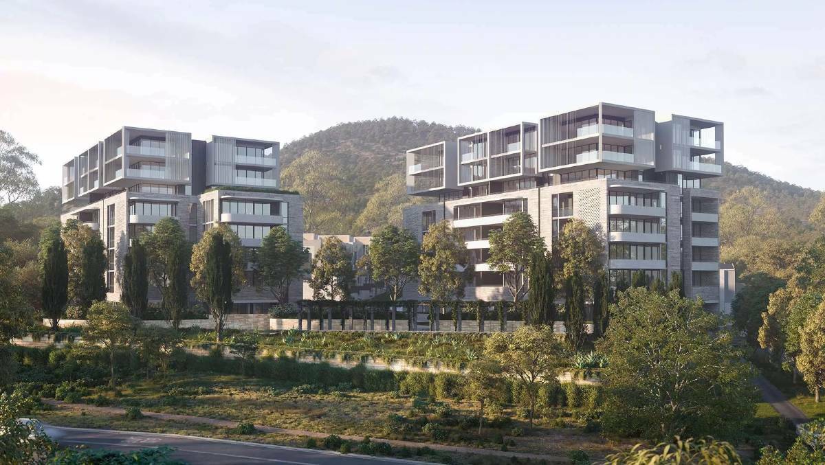 DOMA's proposed Foothills development at Campbell in Canberra. 