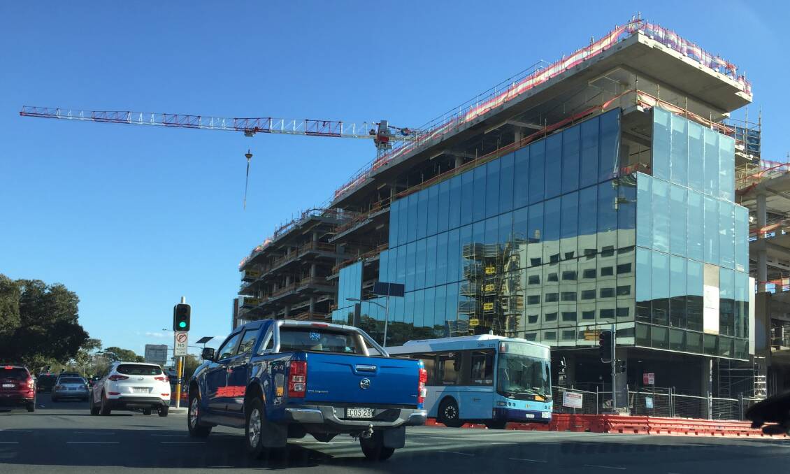 Newcastle City Council's new home taking shape in Stewart Avenue. The council has signed a 15-year lease on office space in the Gateway 2 building. 