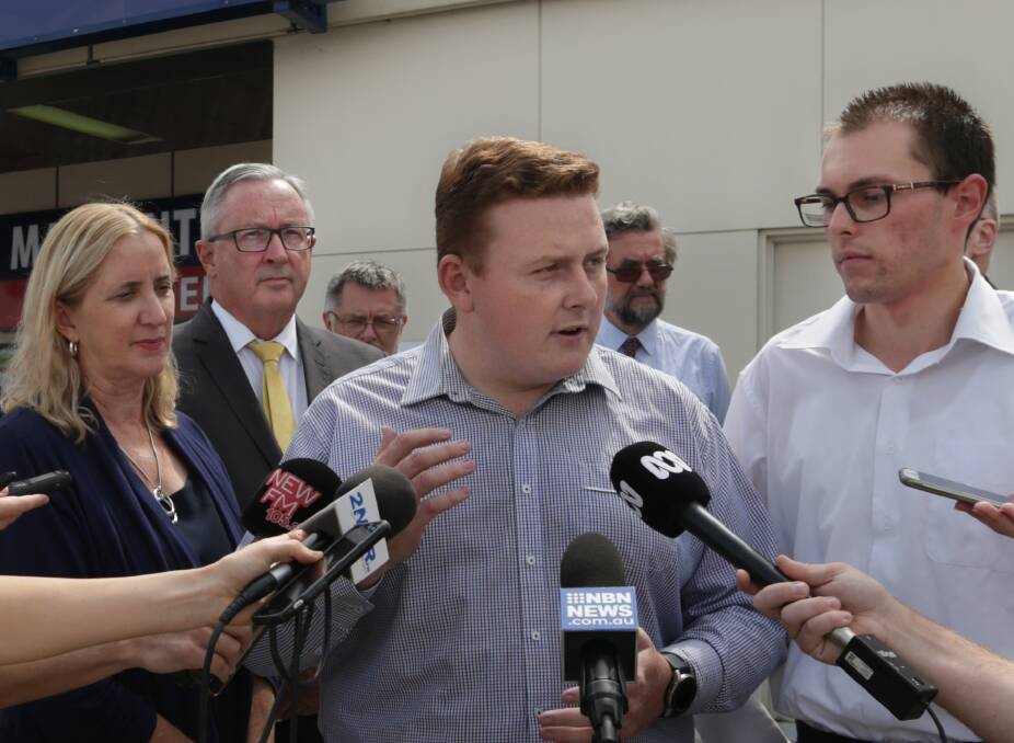 Former Liberal candidate Blake Keating has written to the Liberals' state hierarchy calling for the Newcastle branch to be dissolved. File picture 