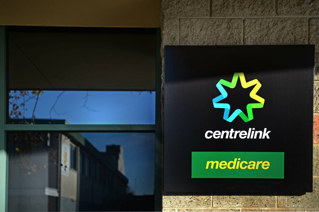 The King Street Centrelink office.