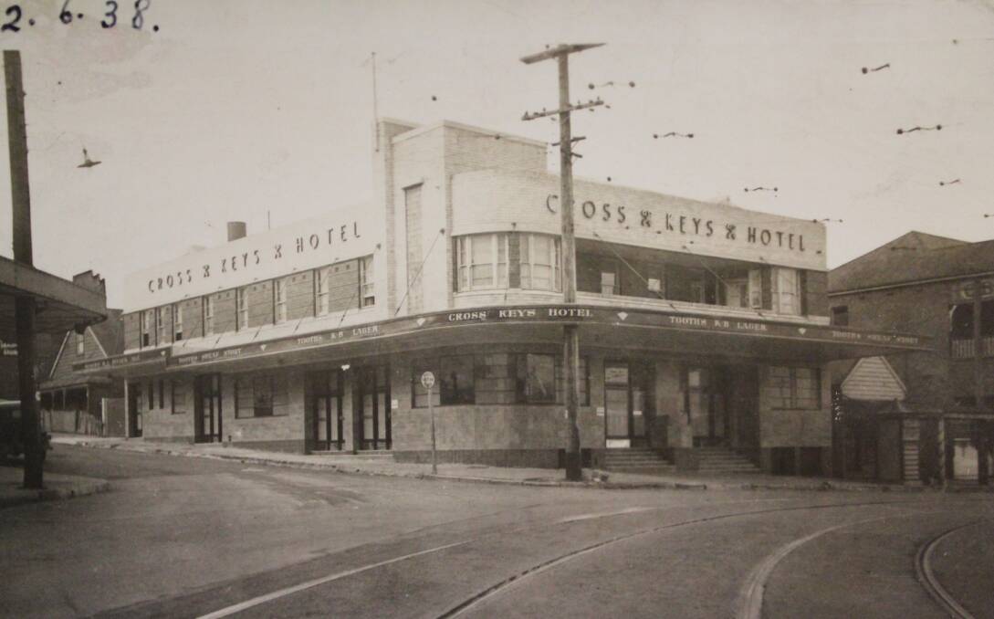 The Cross Keys Hotel in 1938.