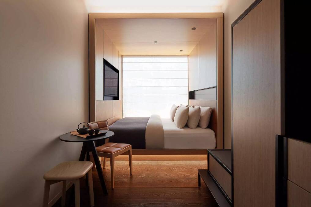 An image of a Little National Hotel room from the DOMA website.