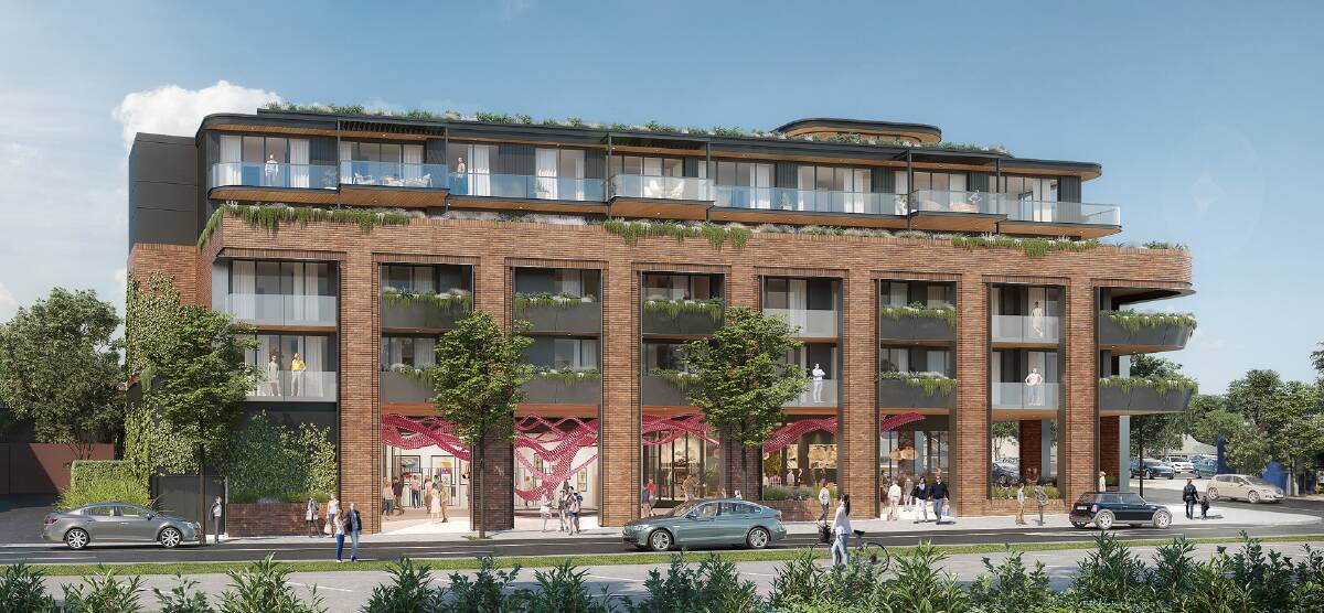 The modified plans for 59 Darby Street approved by the Land and Environment Court.