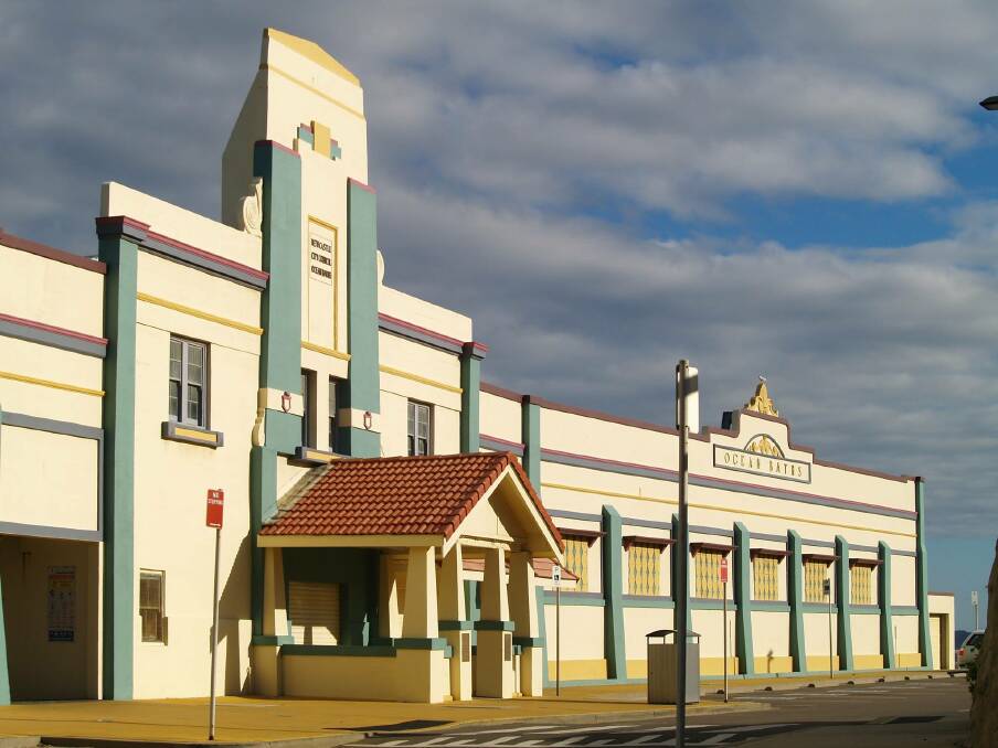 DILAPIDATED: City of Newcastle has vowed to preserve the facade of Newcastle Ocean Baths pavilion but is weighing up the future of what lurks behind.