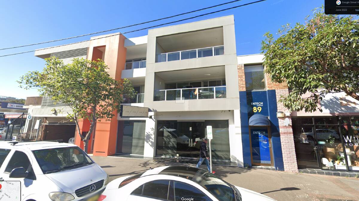 The Cooks Hill building where Laura Crakanthorp owns an apartment.