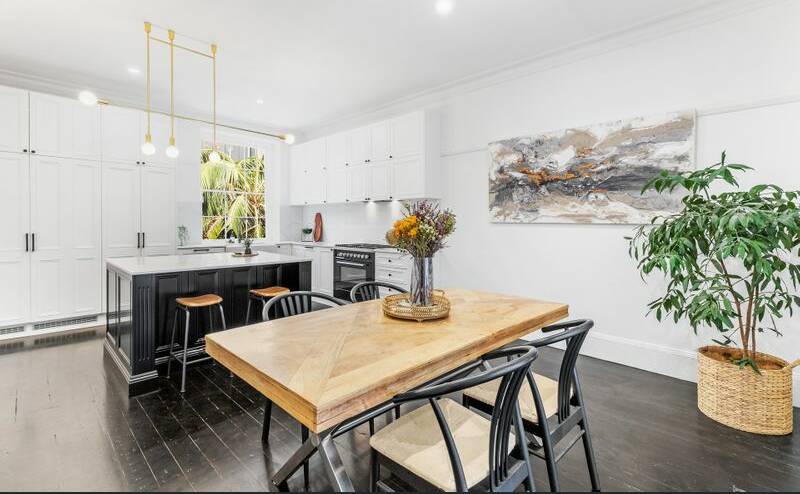 Inside Matt Galvin's renovated house in King Street, which sold last weekend for $2 million but has 10 caveats over it.