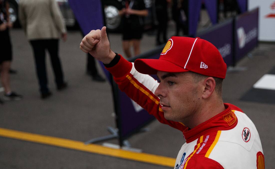 TARGETED: Scott McLaughlin after finishing second in Saturday's first Newcastle 500 race. Picture: Max Mason-Hubers