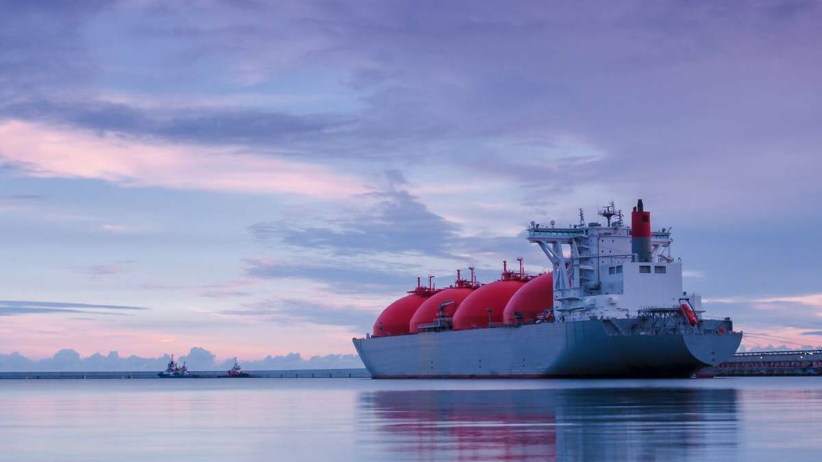 Floating gas terminals are docked vessels with tanks and other equipment to convert liquefied gas at very cold temperatures back to natural gas.