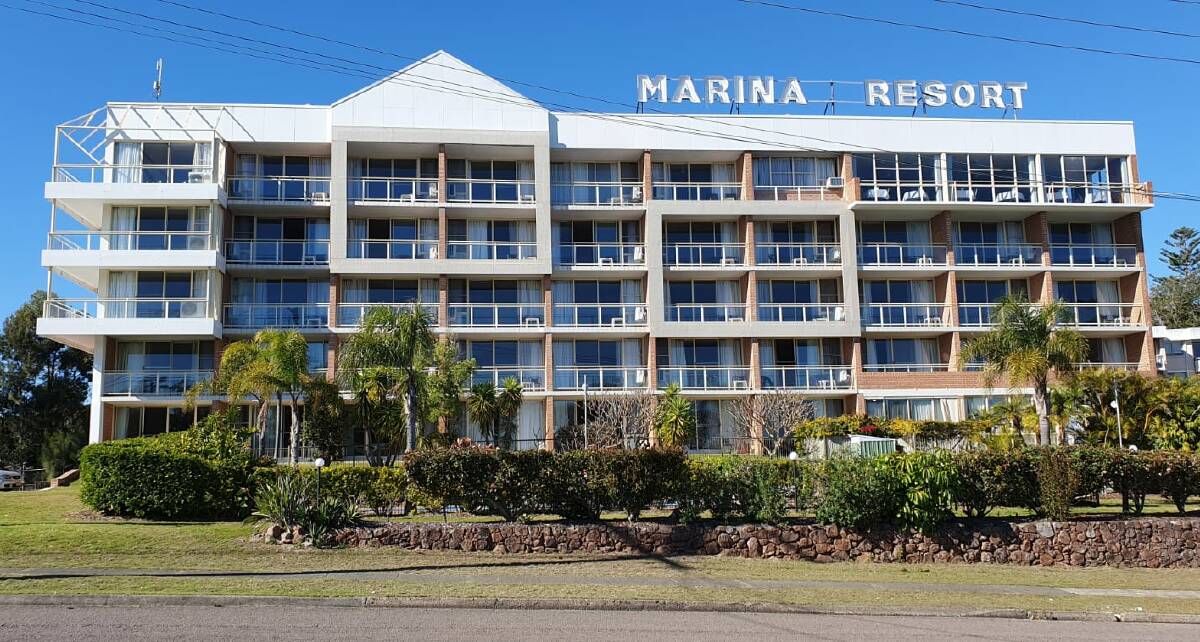 The Marina Resort at Nelson Bay.