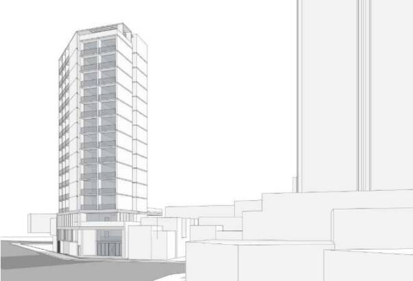 Concept plans for the proposed co-living development in Newcastle West.