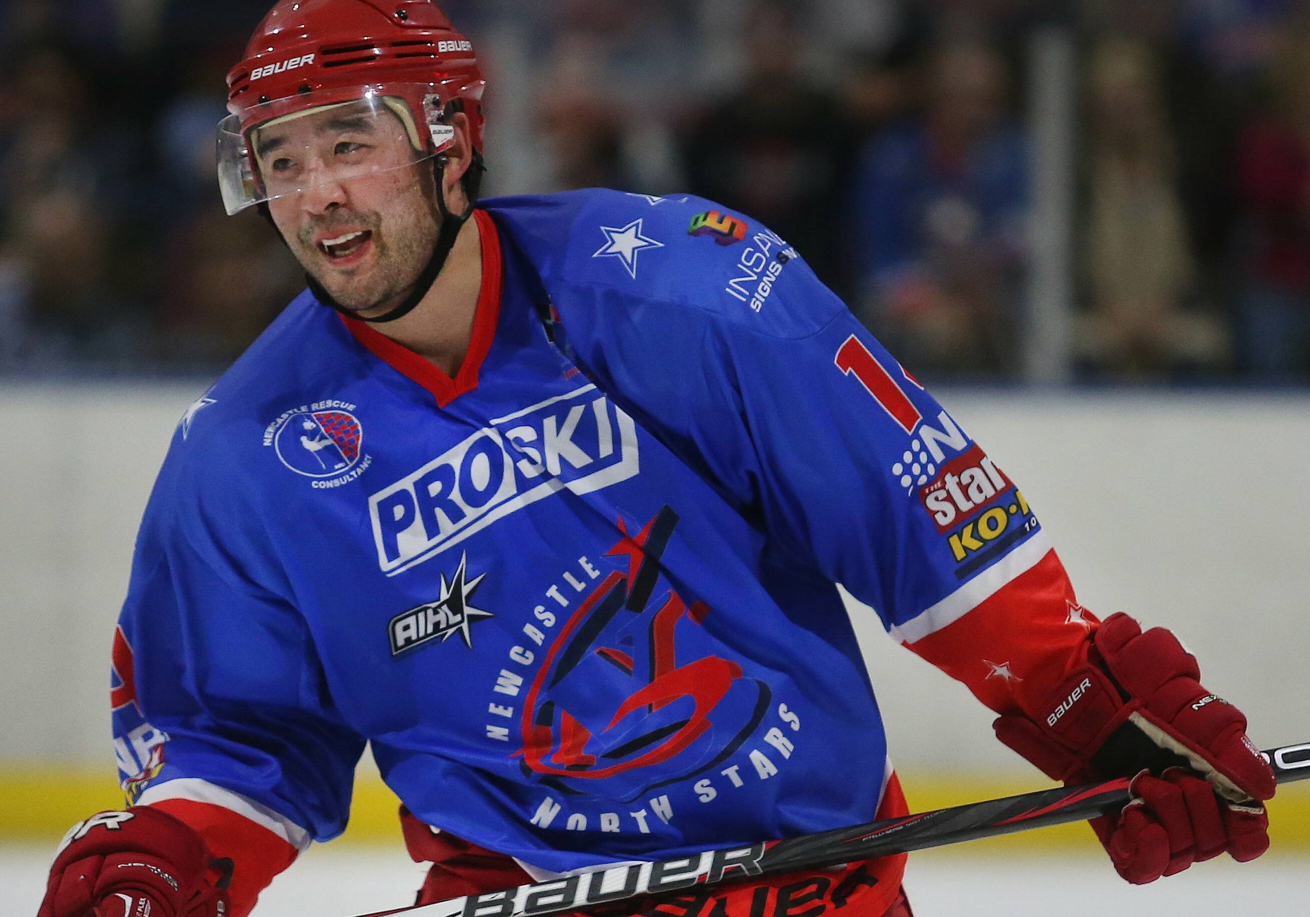 Newcastle North Stars import Brandon Wong scores twice against Melbourne Ice in AIHL Newcastle Herald Newcastle, NSW