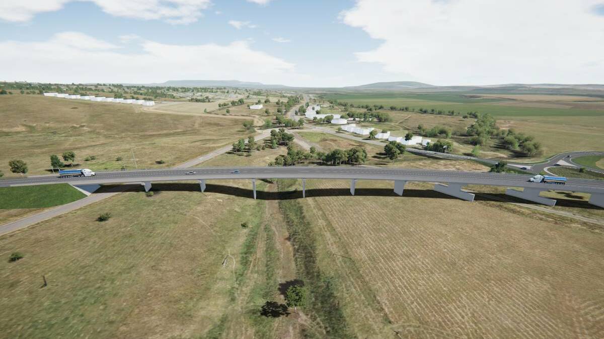 RESURFACING WORK: The decades-long Muswellbrook bypass project is on an election agenda once again. Taxpayers are funding it. 
