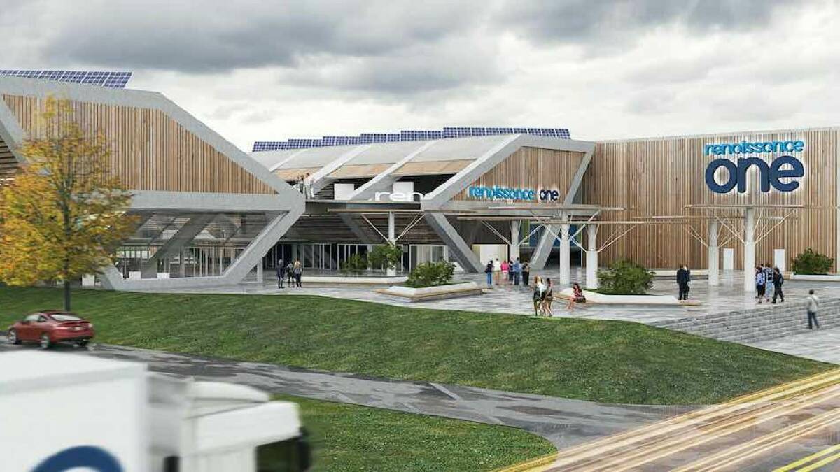 POWER PLAY: An artist's impression of what the battery plant could look like. Picture: Energy Renaissance