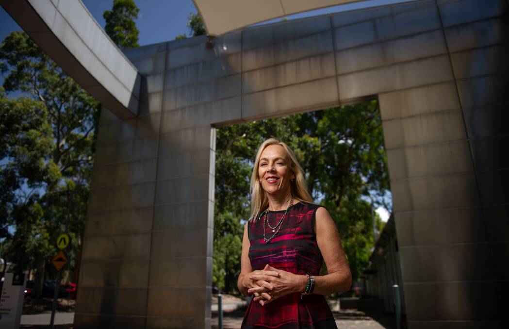 Leading the way: Clare Collins has been promoted to Laureate Professor at the University of Newcastle. Picture: Marina Neil