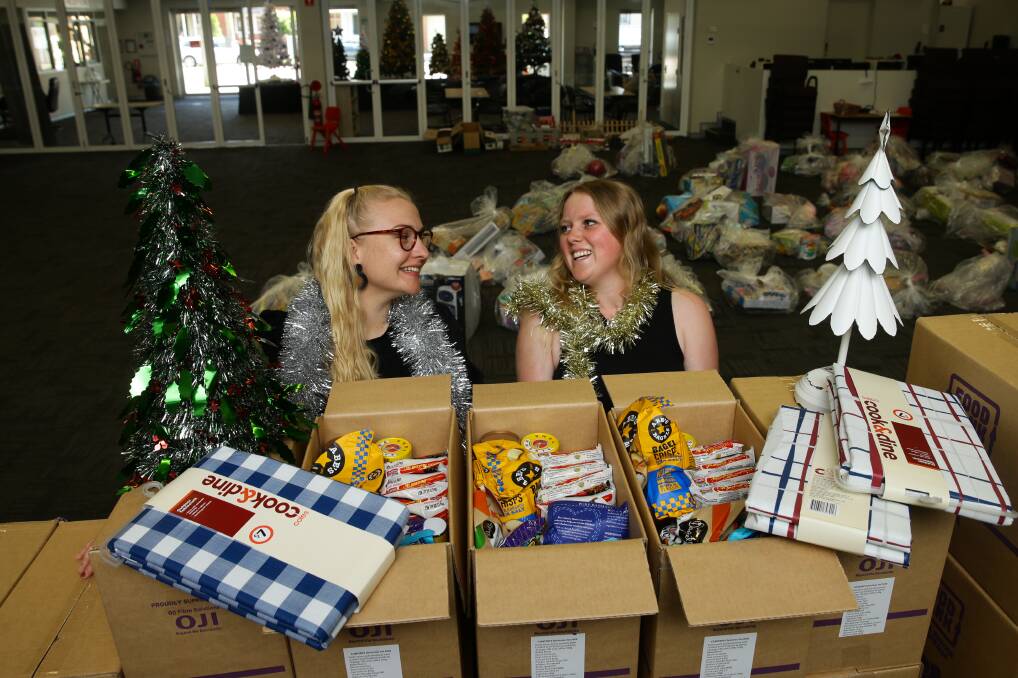 Hope: The Salvation Army will distribute more than 30,000 hampers and vouchers across Australia this Christmas. Picture: Jonathan Carroll