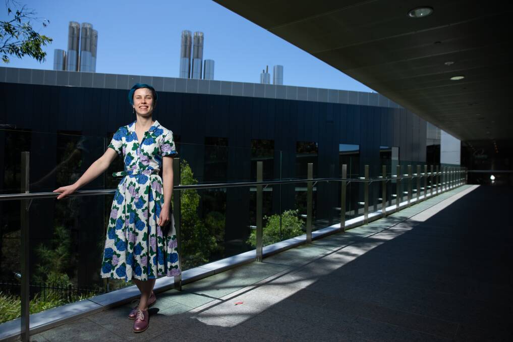 HMRI researcher Dr Jemma Mayall has been looking into the role natural killer cells play in COPD. Picture by Marina Neil