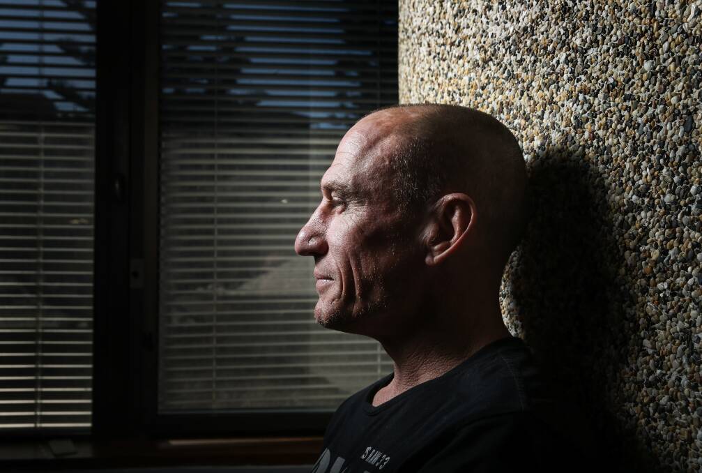 Hope and Soul: Clinton Raggatt wants people to understand that some people are homeless because they don't know how to deal with some of their lifes traumas, and they can get 'caught up in a cycle'. Picture: Marina Neil