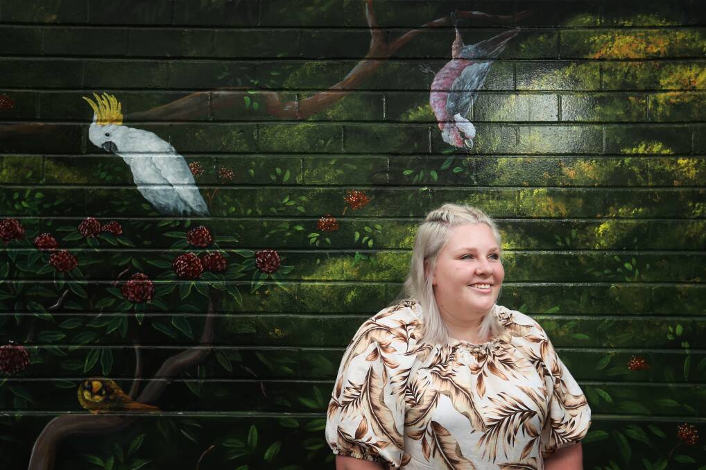 Hunter woman Jessica Wilcox says Everymind works alongside people with lived experience in developing mental ill health and suicide prevention strategies to improve outcomes. Picture by Simone De Peak