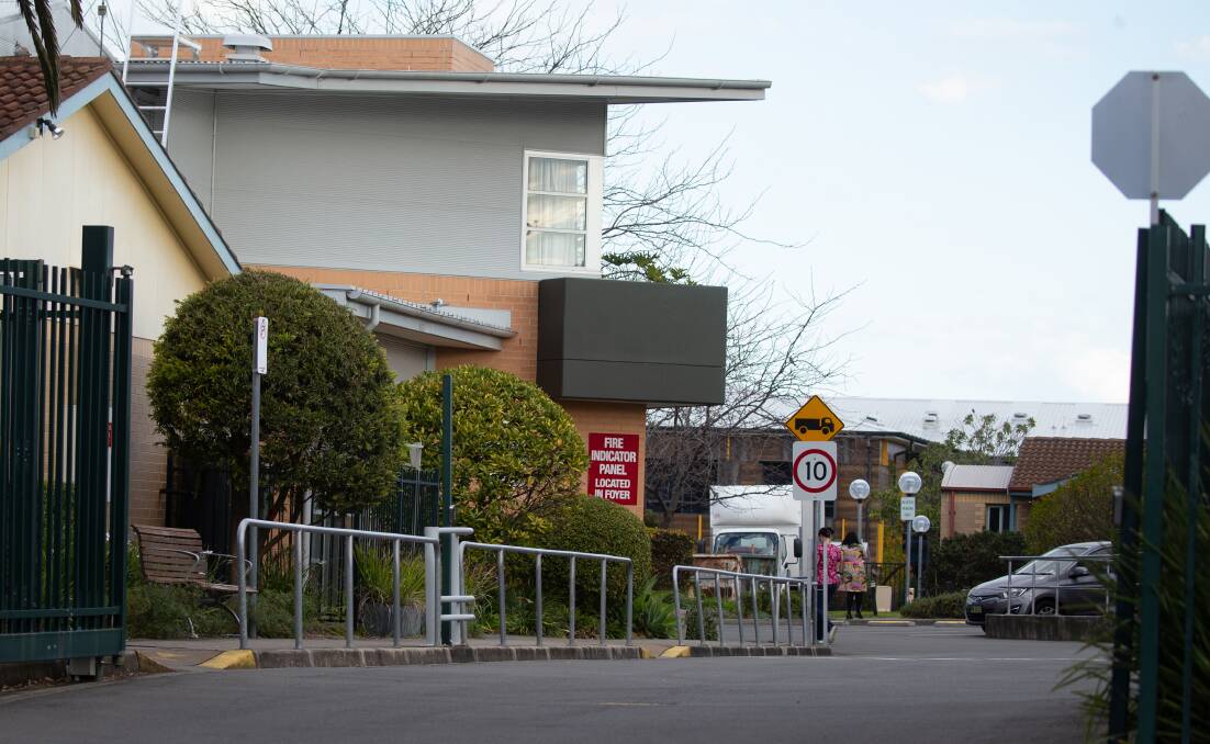 Waiting game: HammondCare Waratah is testing staff and residents regularly after a worker tested positive for COVID-19. Picture: Marina Neil