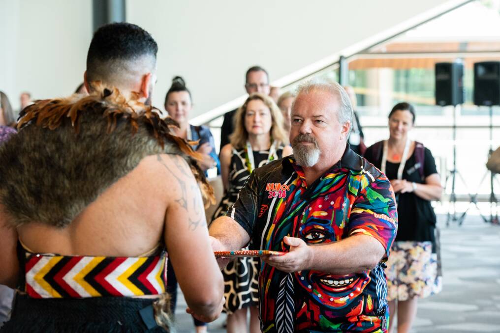 Role model: Professor Peter O'Mara, the director of the Thurru Indigenous Health Unit at the University of Newcastle, worked in the mines straight out of school. He said he had never considered studying medicine until he saw two Aboriginal doctors interviewed on TV.