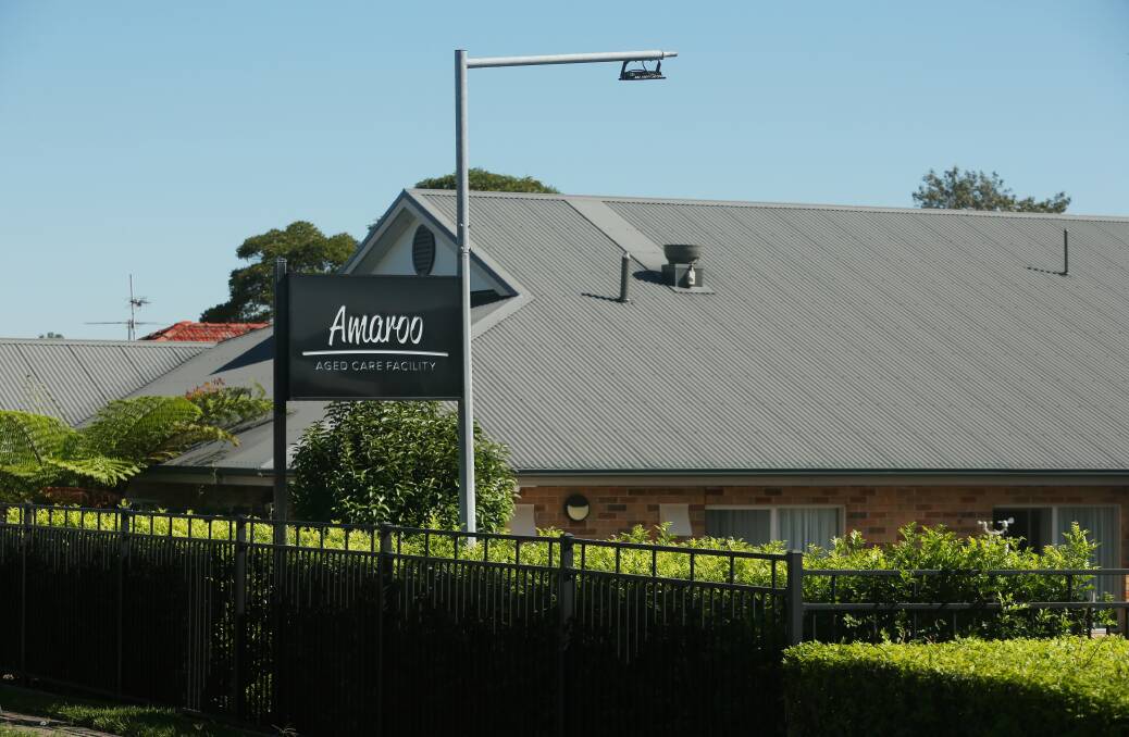 Cases: Amaroo Aged Care at Charlestown is one of several facilities in the Hunter in the midst of a COVID outbreak but the manager says her staff have been doing an "amazing" job in the circumstances. Picture: Simone De Peak