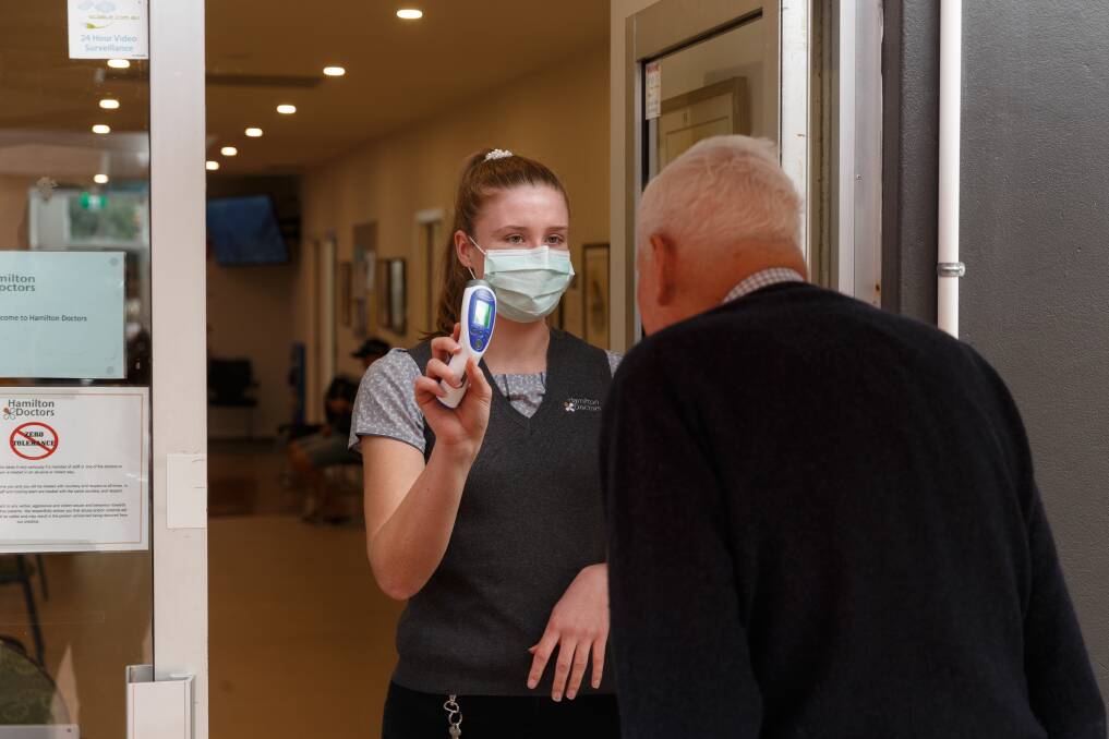 Screening: Hamilton Doctors offers run a separate clinic for respiratory patients.